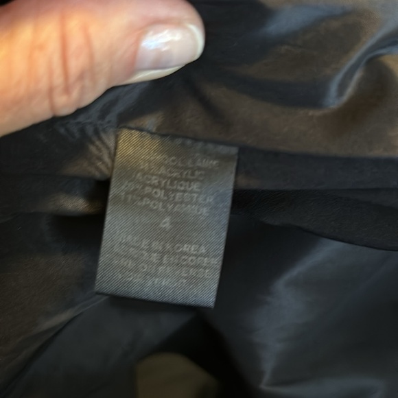 VGUC-Neiman Marcus Exclusive midi skirt w/black lace trim - Picture 7 of 8